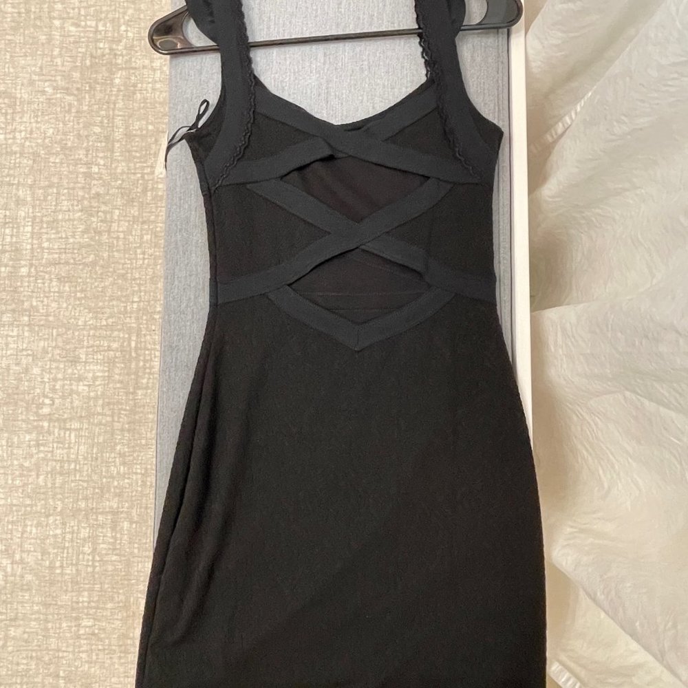 Free People Black Bodycon Dress XS - Picture 2 of 2